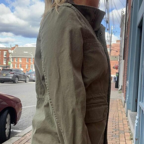 Madewell Structured Utility Jacket - Size Medium - Picture 3 of 4